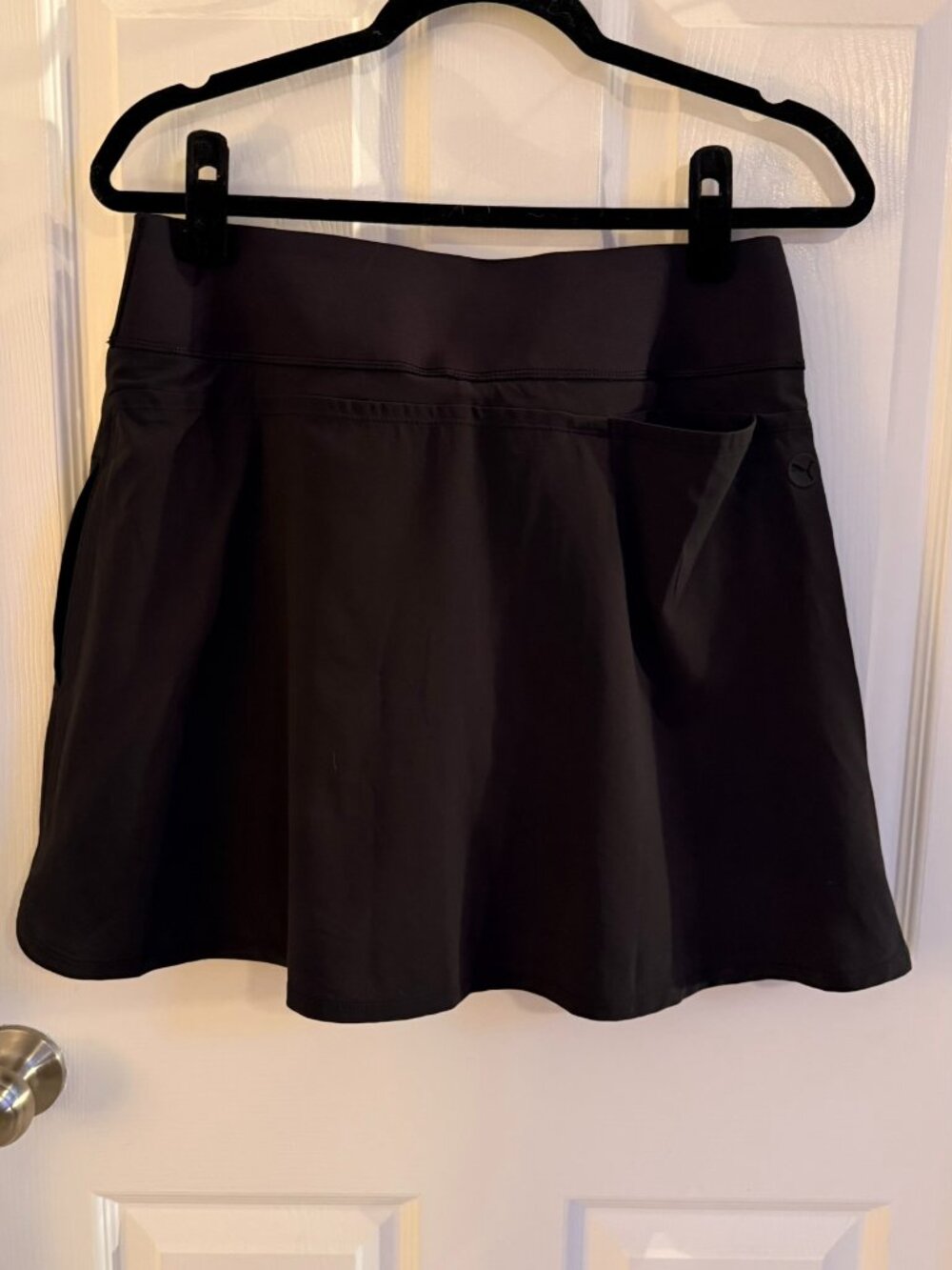 Puma PWRSHAPE Solid Golf Skirt Skort Black Medium - Picture 8 of 12